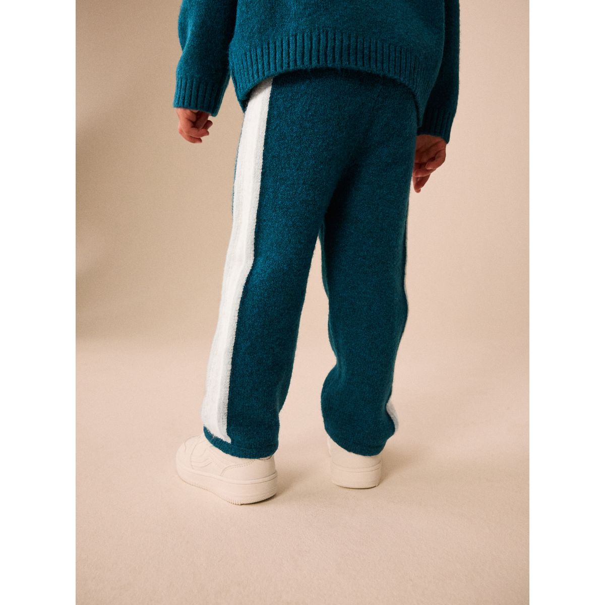 Pull en maille et pantalon de jogging bleu turquoise tokyo, NEXT