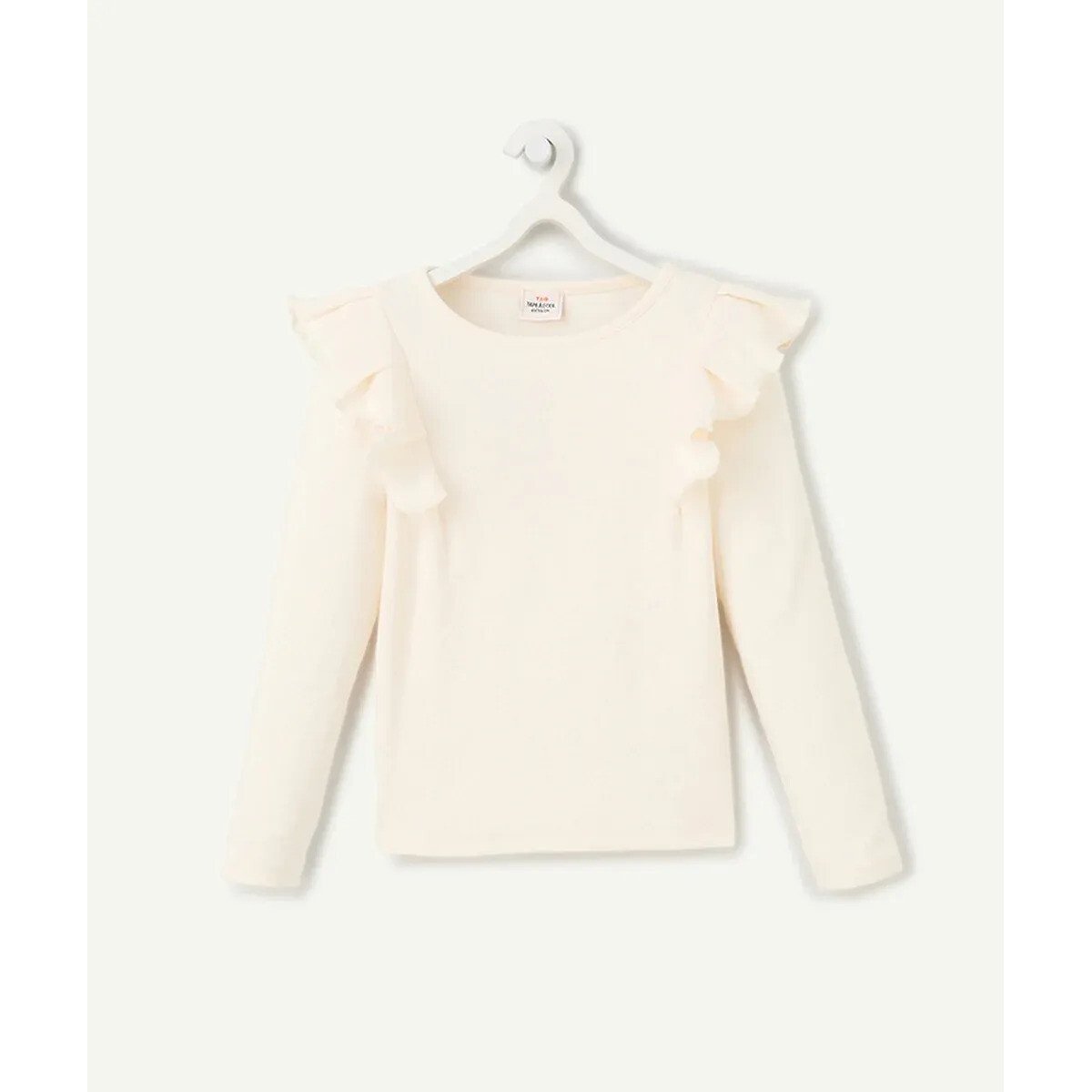 Long Sleeve T-Shirt ecru , TAPE A L'OEIL