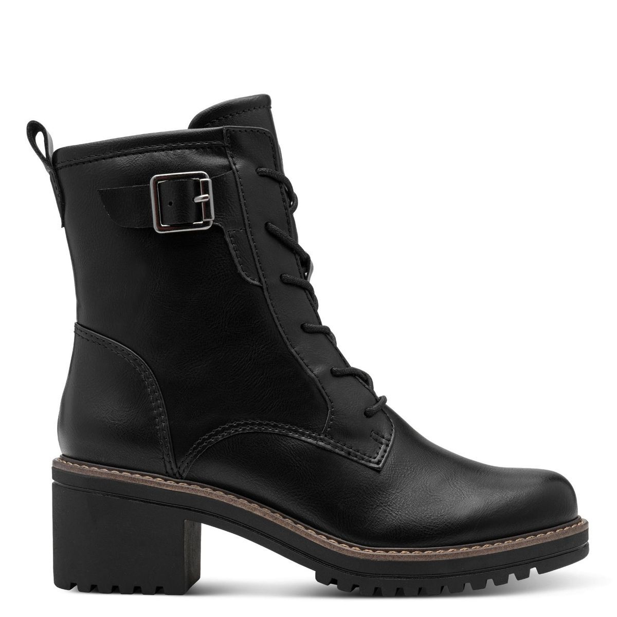 Bottine talon bloc noir, MARCO TOZZI