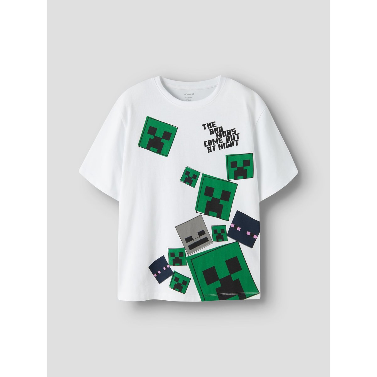 T-Shirt bright white, NAME IT