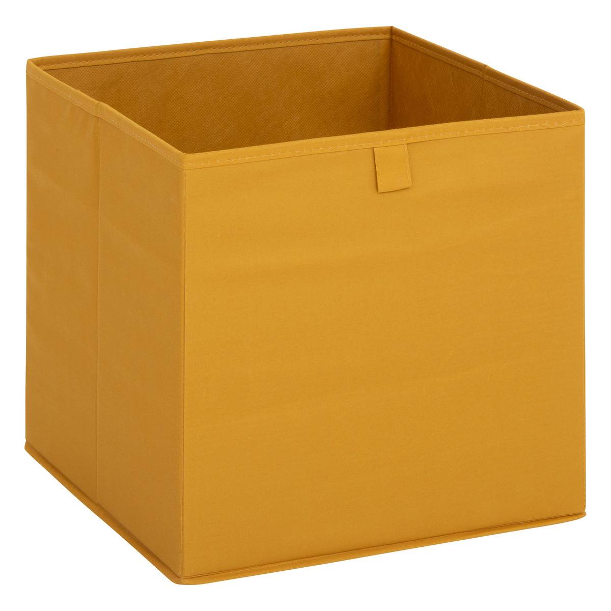 Panier de rangement en tissu MIX'N MODUL jaune, 5FIVE SIMPLY SMART