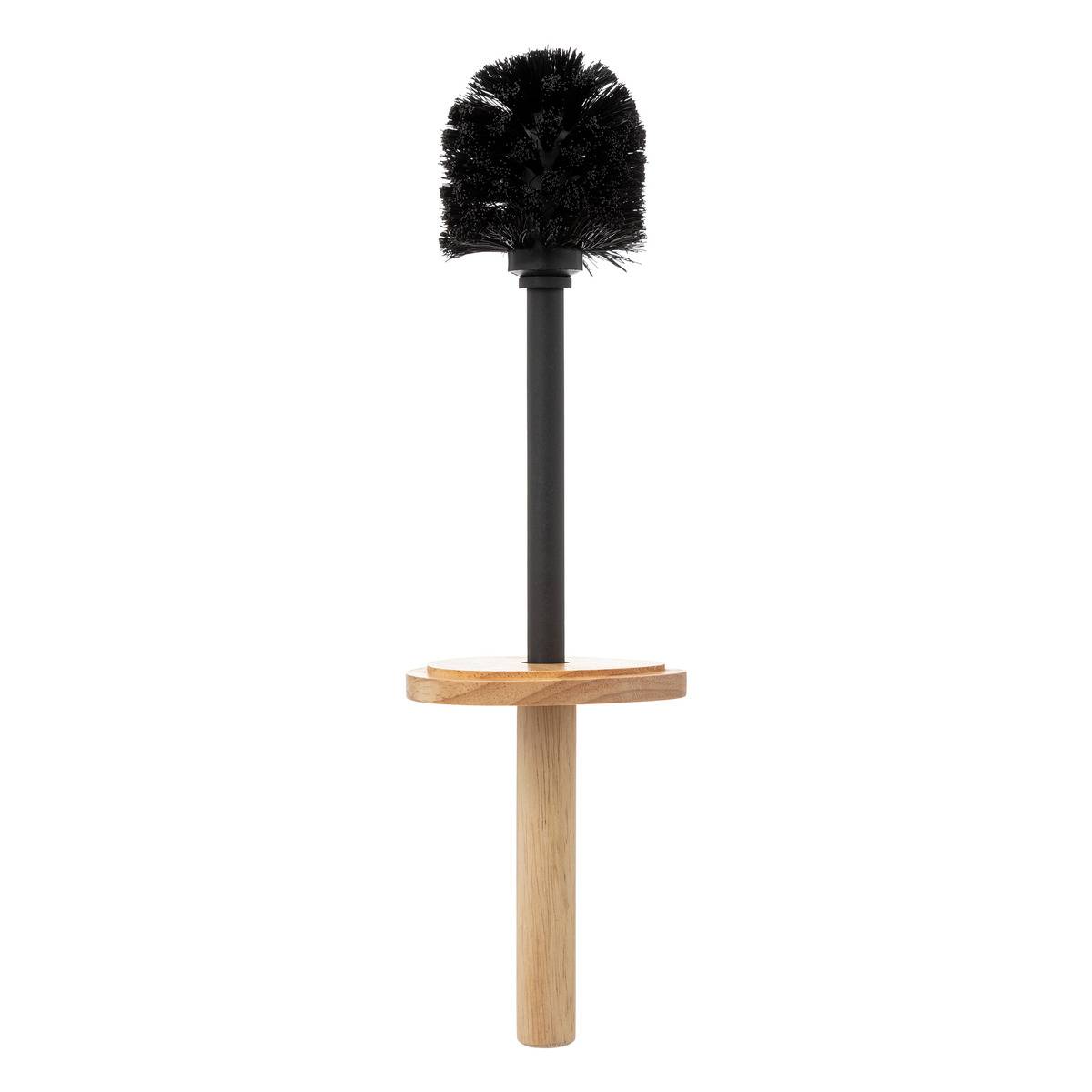 Brosse WC LÉA noir, 5FIVE SIMPLY SMART