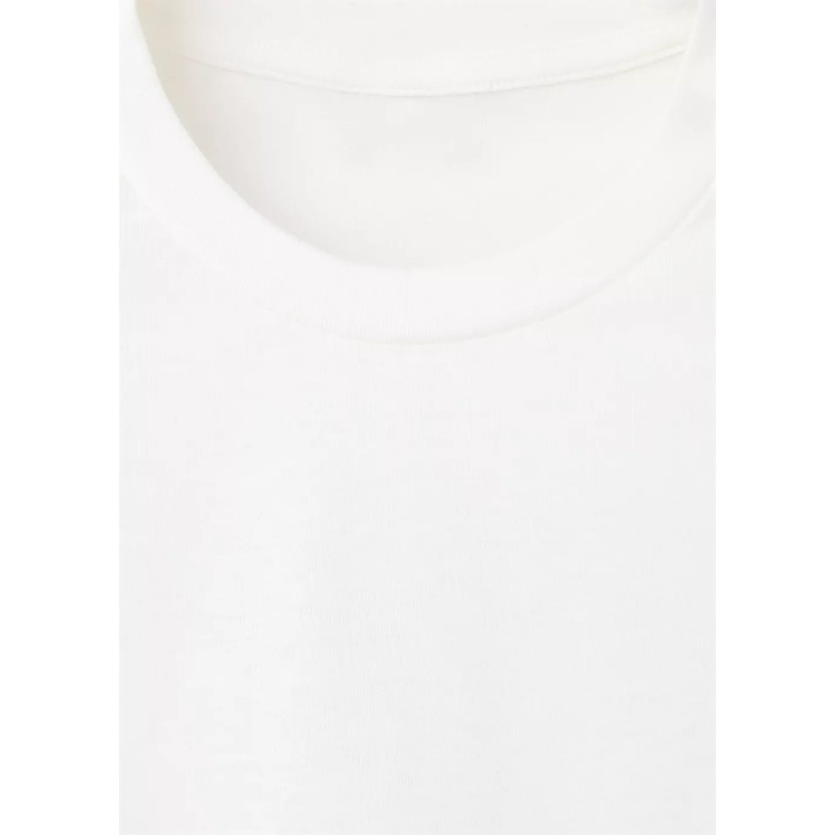 T-shirt 100 % coton imprimé blanc, MANGO MAN
