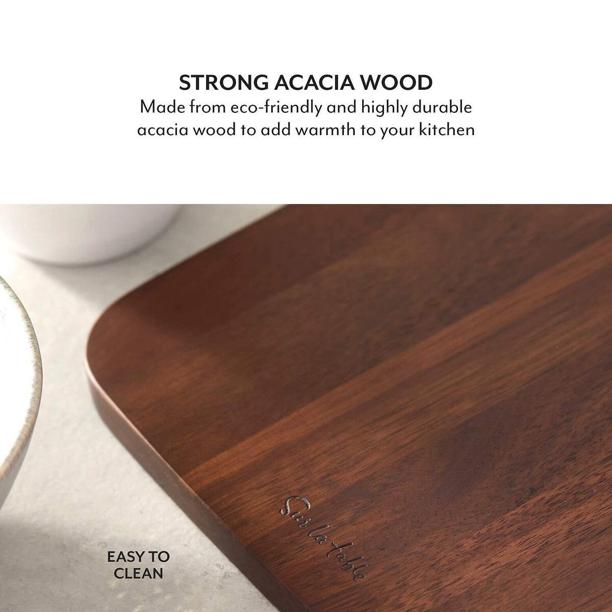 SLT Core Large Chopping Board brown , SUR LA TABLE