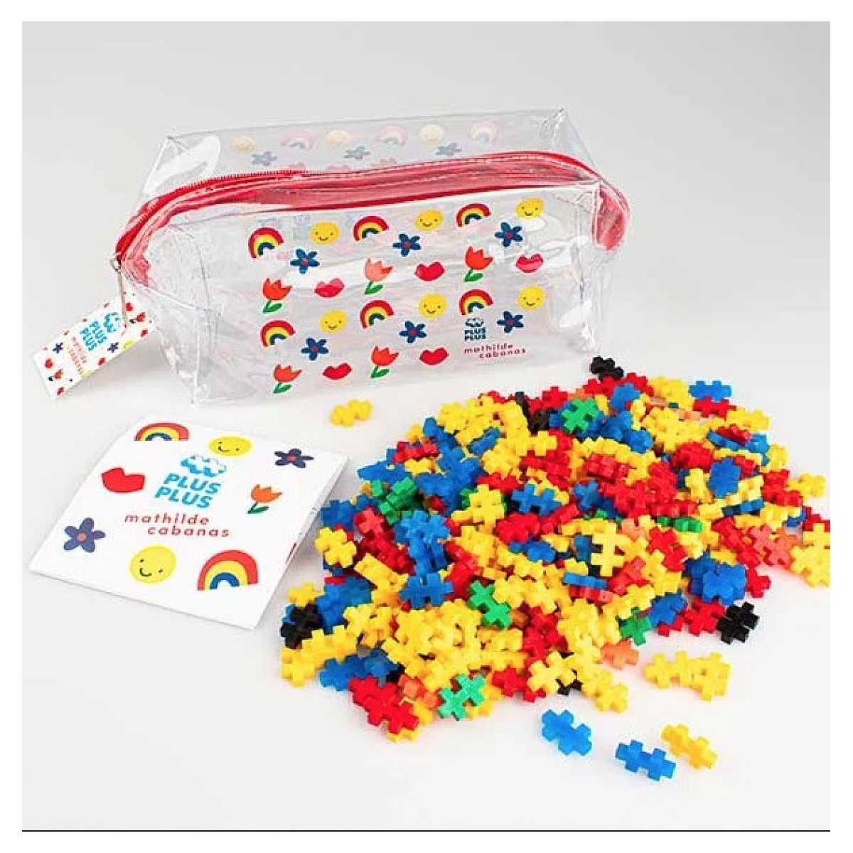 Plus Plus ++ Trousse Mathilde Cabanas - 424 pcs couleur unique, PLUSPLUS