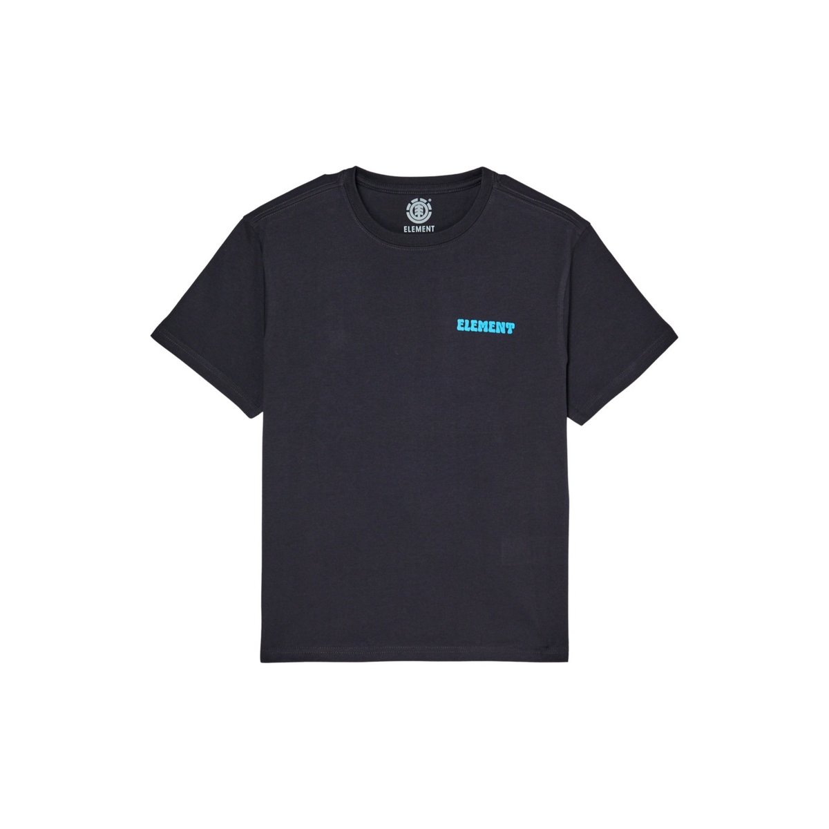 T-Shirt manches courtes PLEASURE noir off black, ELEMENT