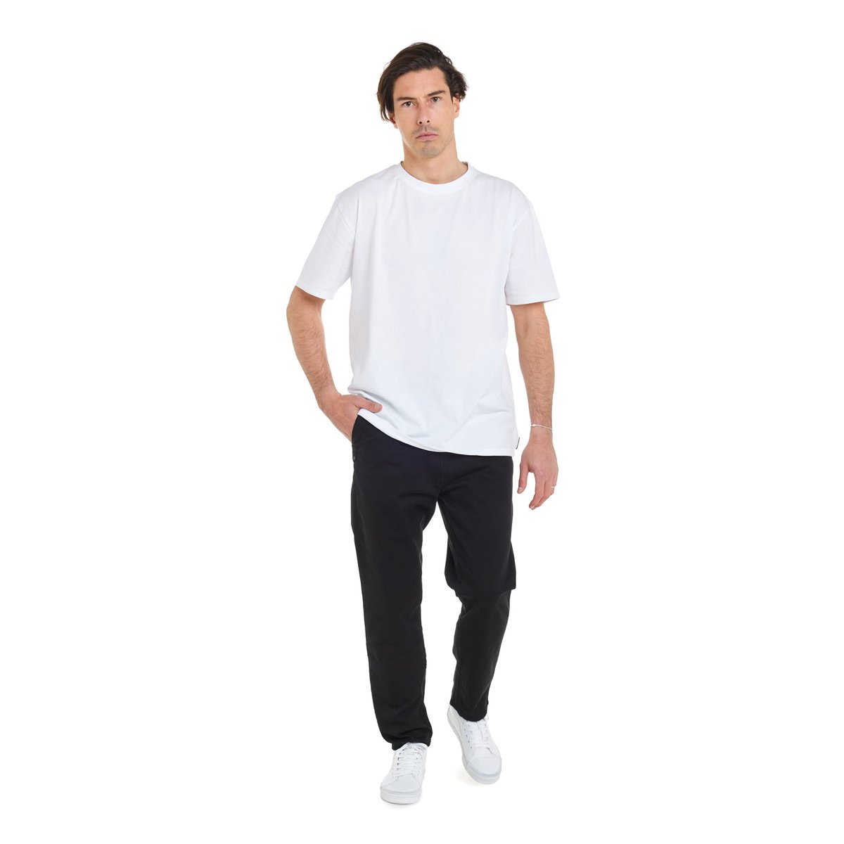 PANTALON LOOSE DARK noir, PULLIN