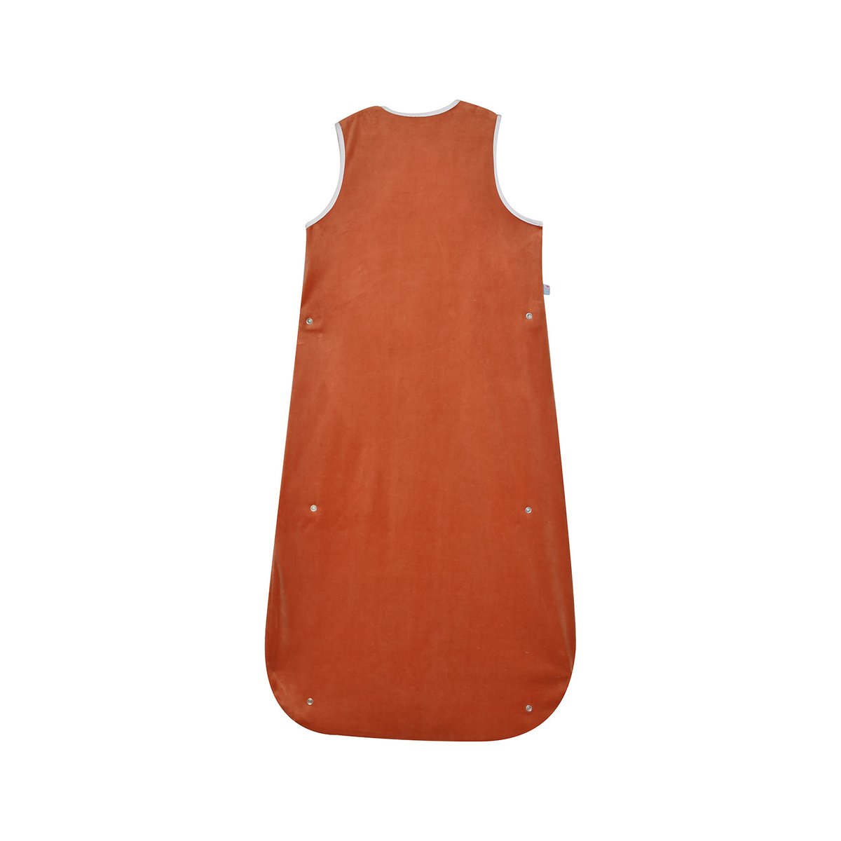 Gigoteuse 6/36m lanzo velours rase sans manches orange, SUCRE D'ORGE
