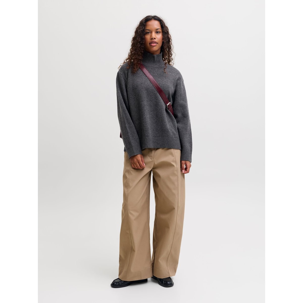 Pull En Maille dark grey melange, JJXX