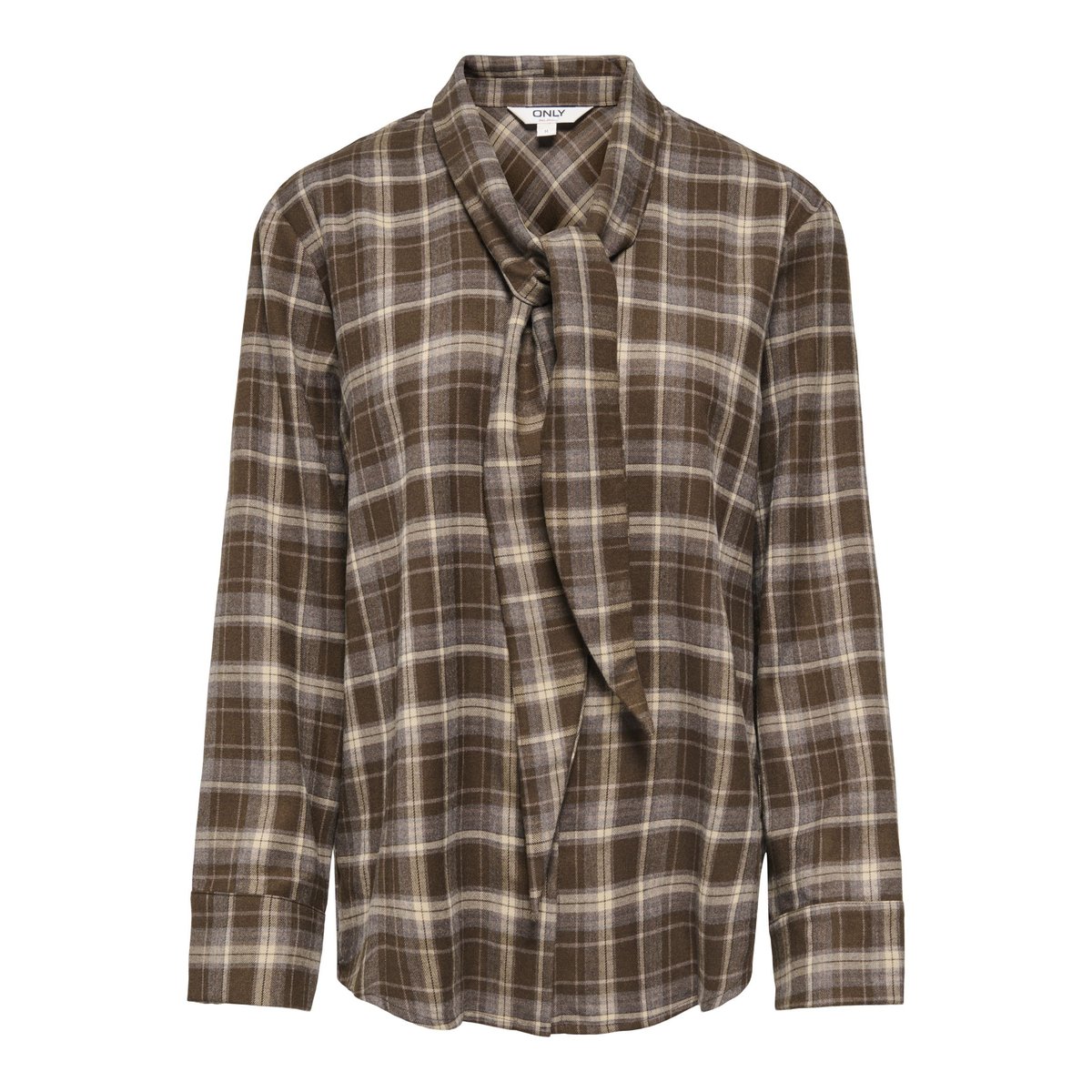 Chemise marron - slate black, ONLY