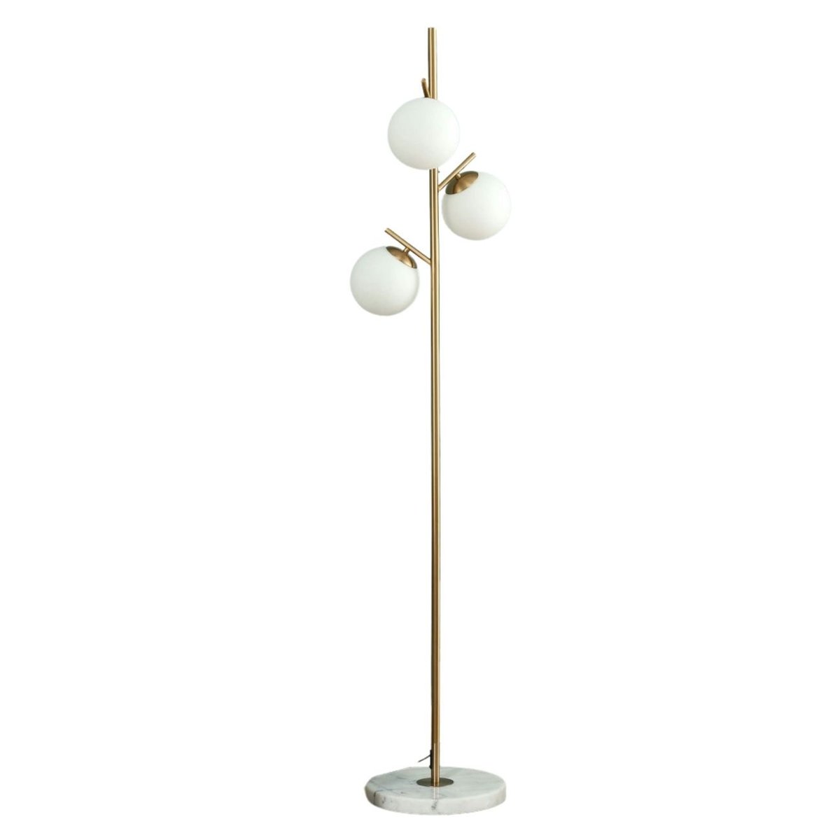 Lampadaire ultra glamour - ESTRELA doré / laiton, KOSILUM