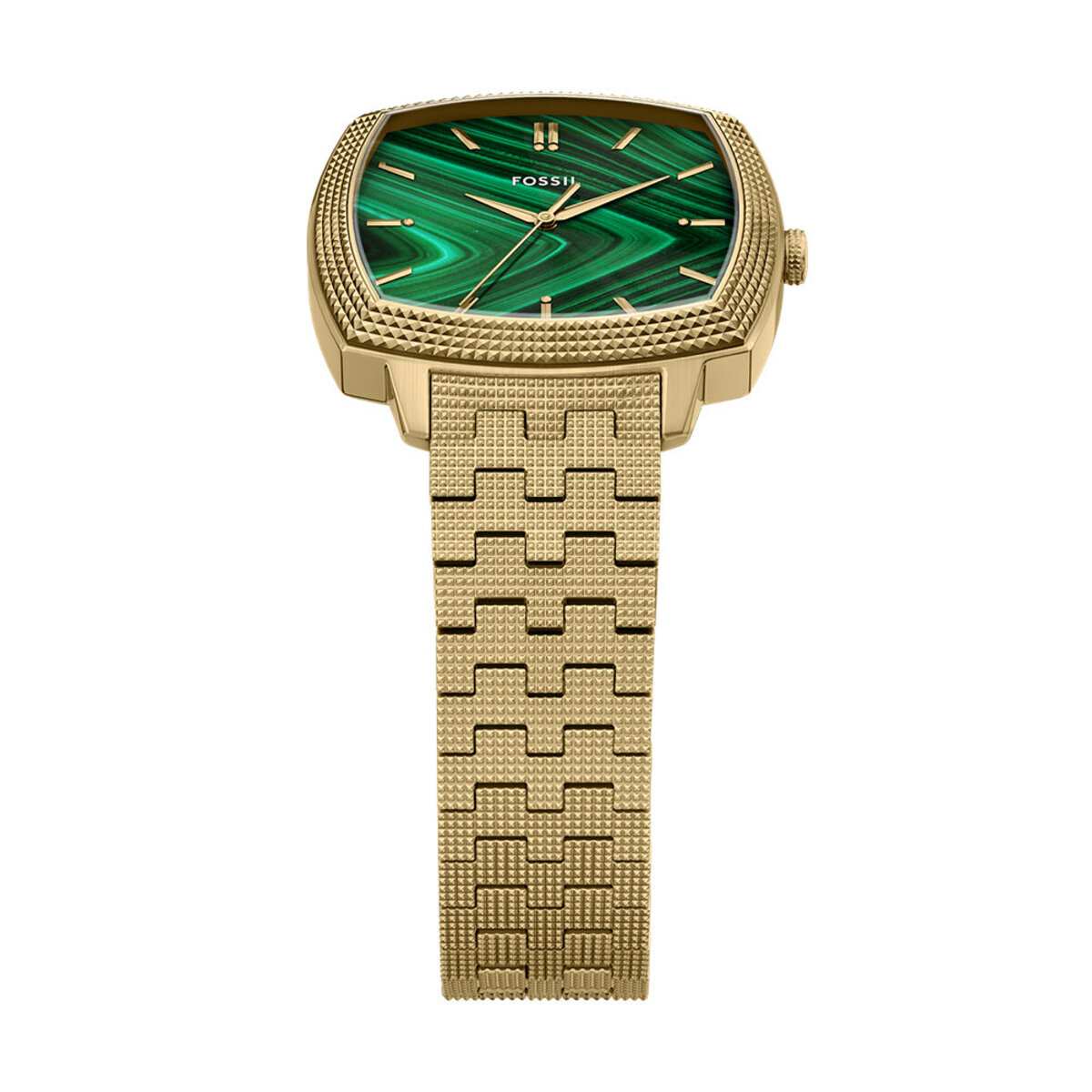 Montre Analogique  MACHINE LUXE doré vert doré, FOSSIL