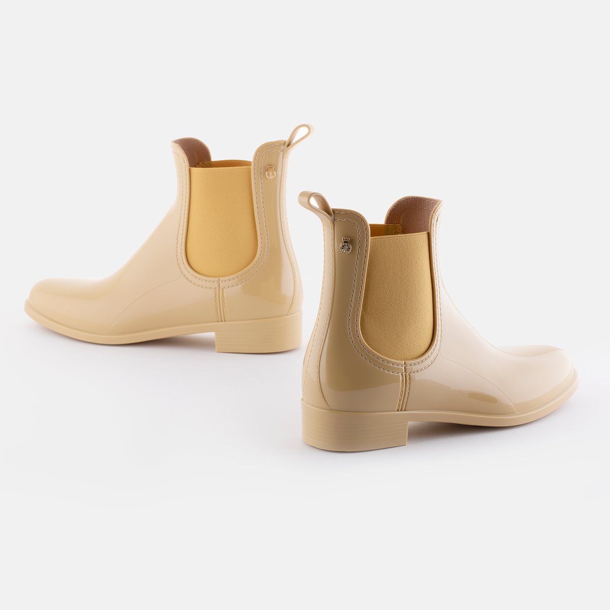 Boots de pluie vegan COMFY lait, LEMON JELLY
