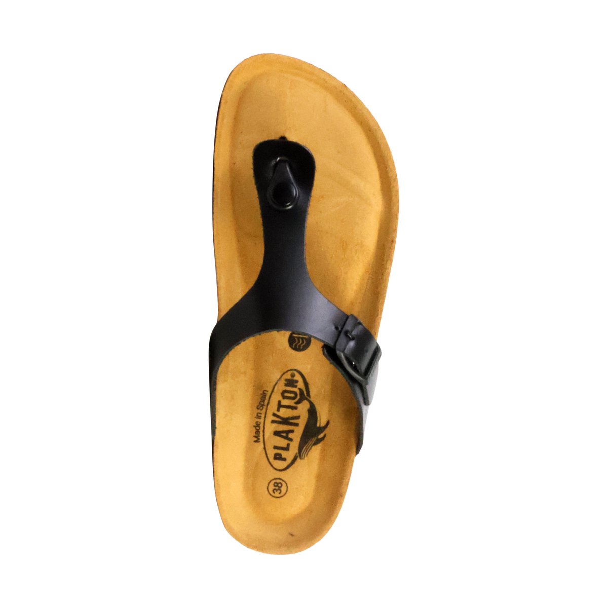 Mules Cuir Bolero noir, PLAKTON