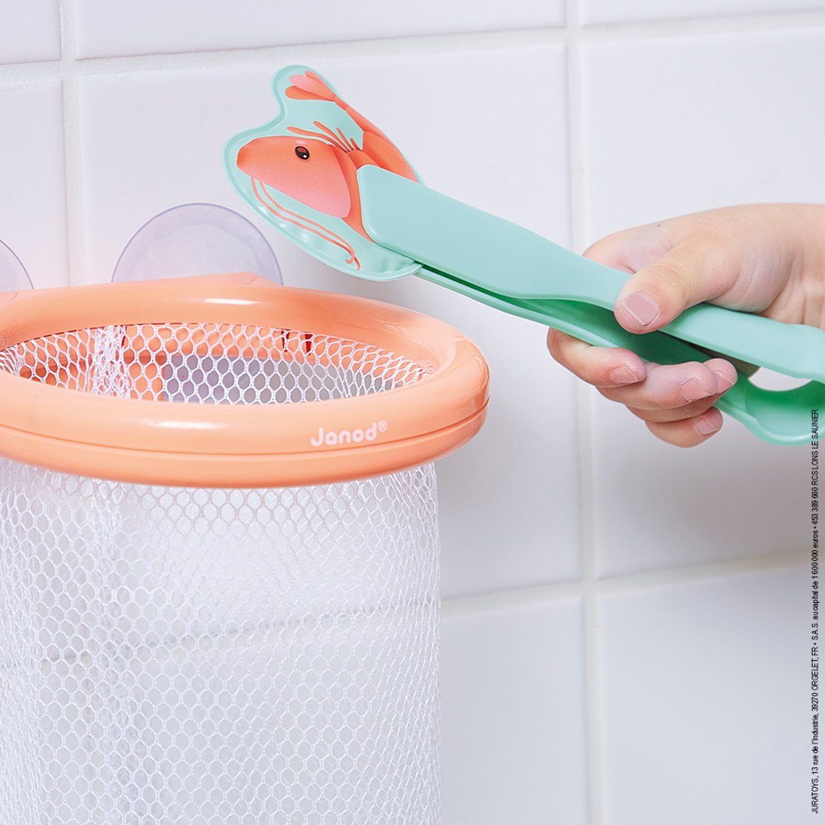 Attrape Crevettes Du Bain orange, JANOD