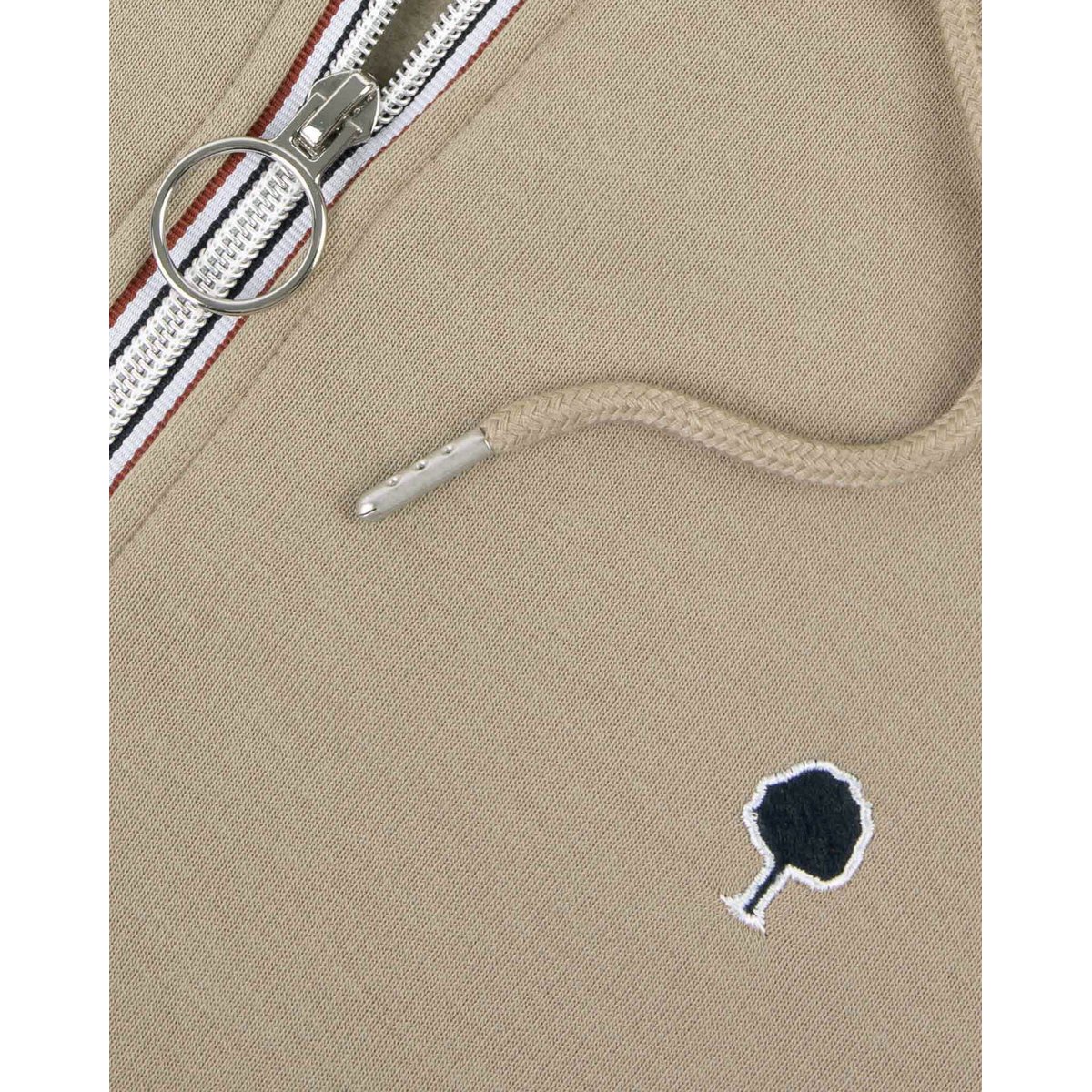 Sweat coton MESNIL beige clair, FAGUO