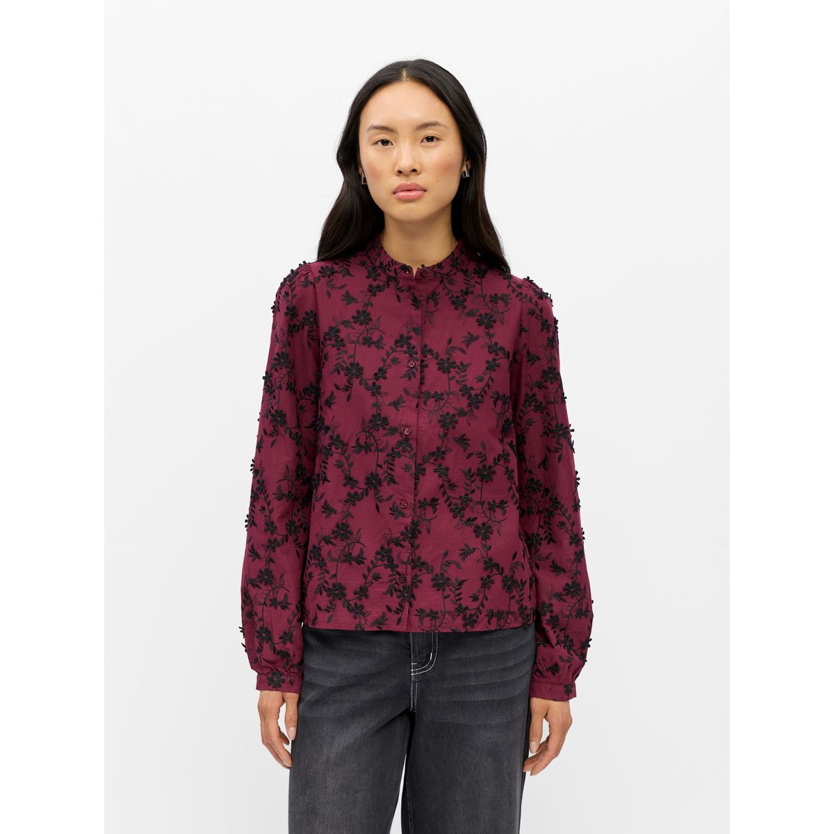 Blouse violet - windsor wine1, OBJECT