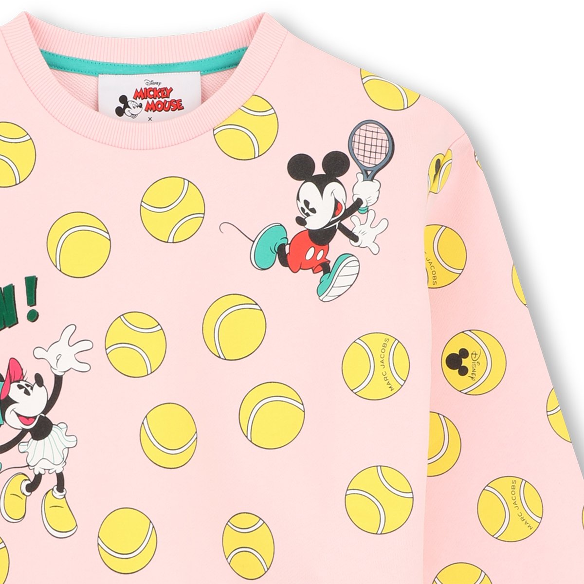 Sweat en molleton rosee, MARC JACOBS