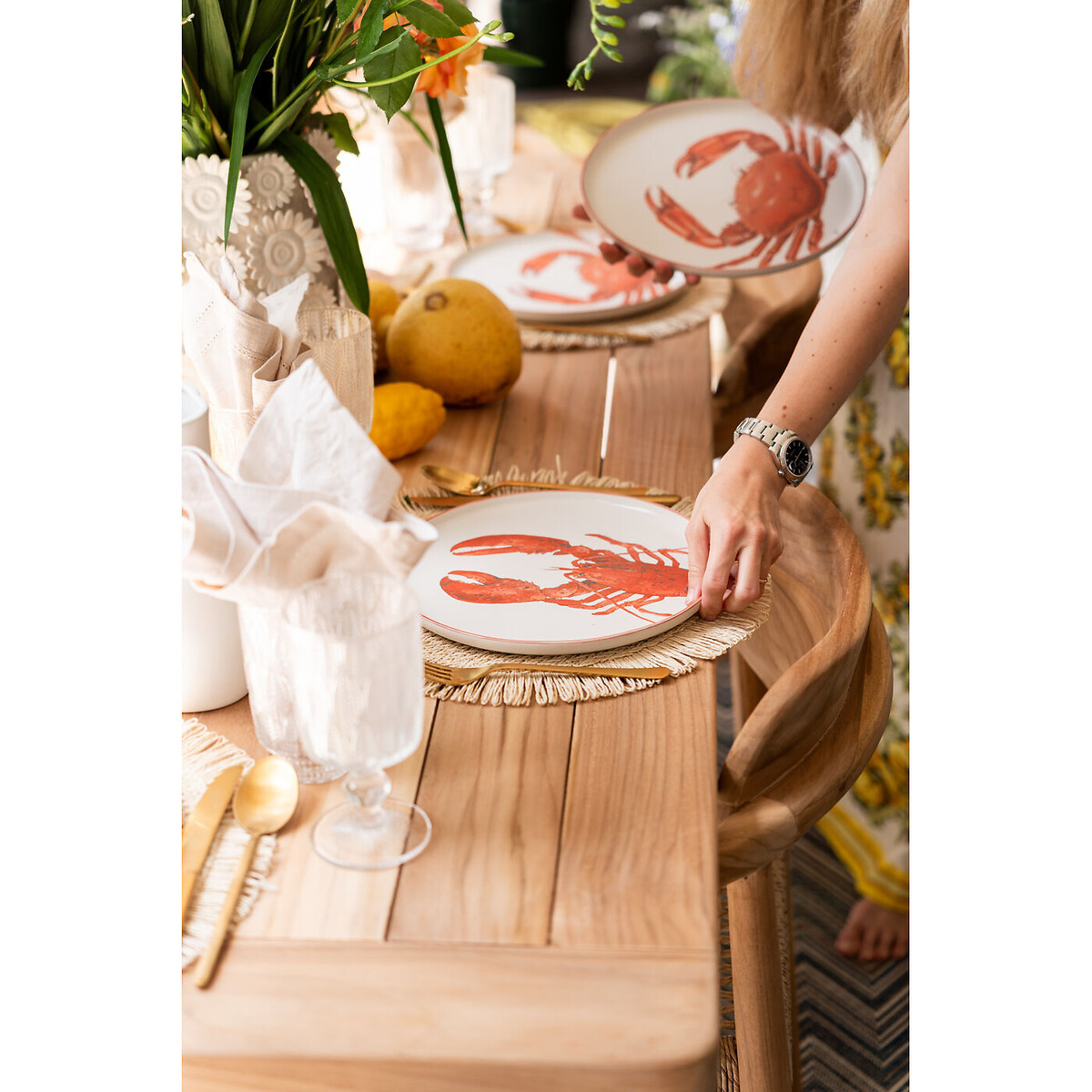 Ensemble jardin Bella marron (7/pcs) marron, KARE DESIGN