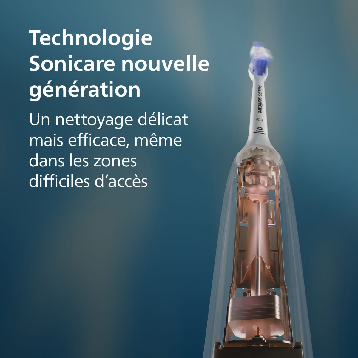 Brosse à dents électrique Sonicare 5500 series HX7111/01 couleur unique, PHILIPS