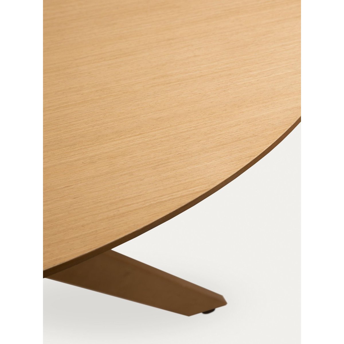 Table à manger Bois - MOORE beige clair, KENAY