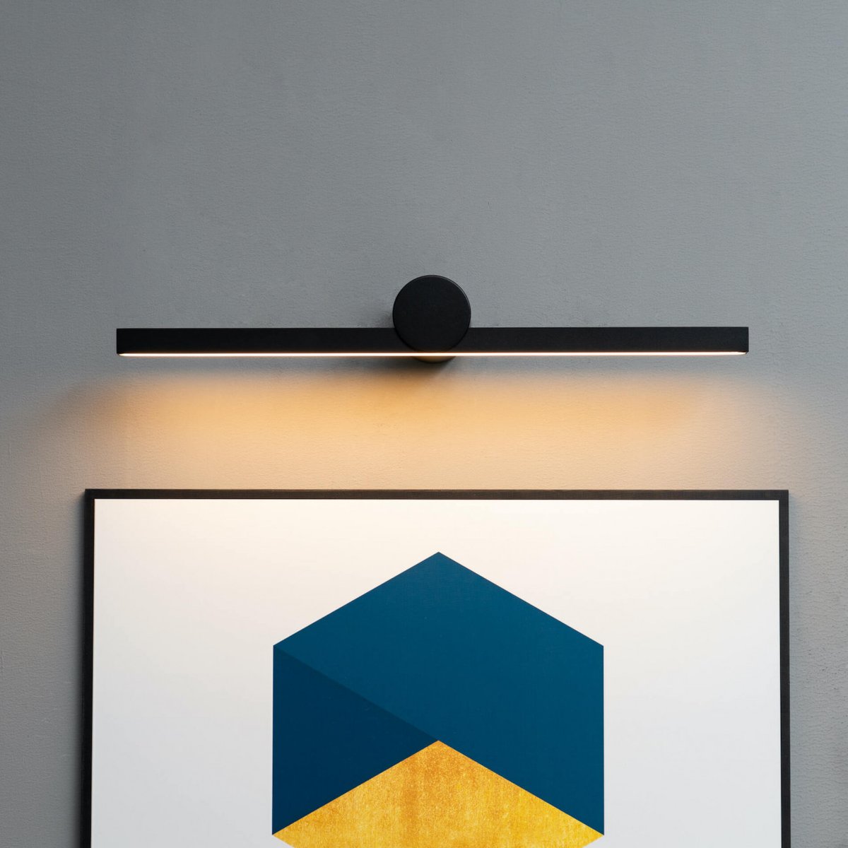 Applique minimaliste et design - KOGE noir, KOSILUM