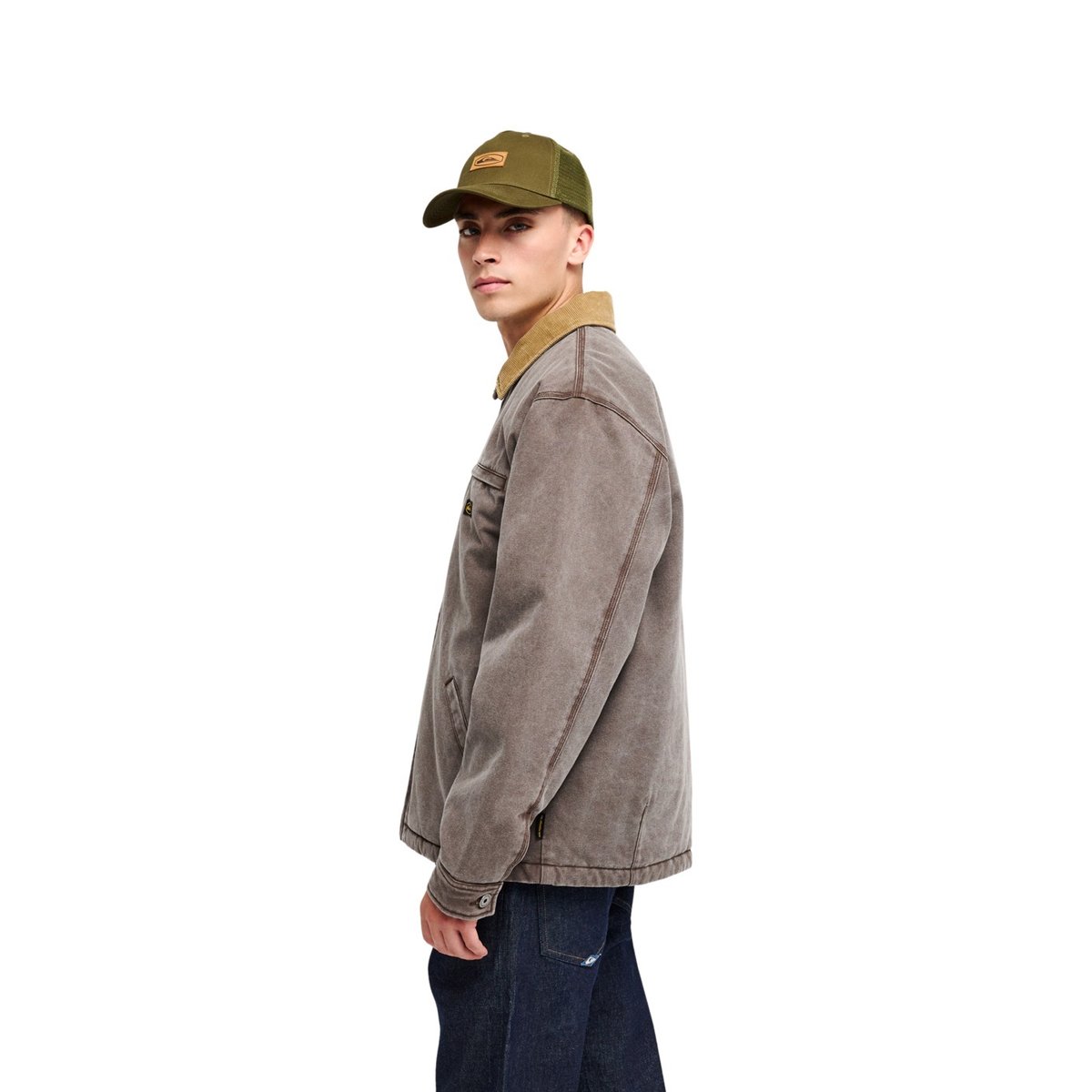 Veste workwear SHAPER PAD LINED marron java, QUIKSILVER