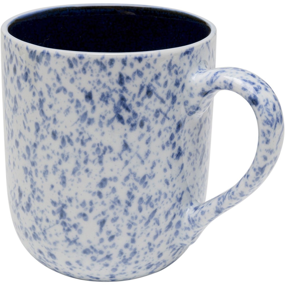 Lot de 6 mugs, PARTITO bleu, KARE DESIGN
