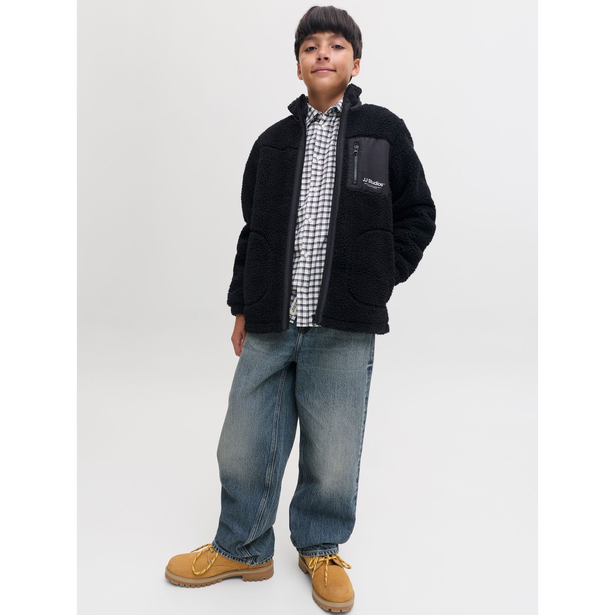 Jean Baggy Fit blue denim, JACK & JONES JUNIOR