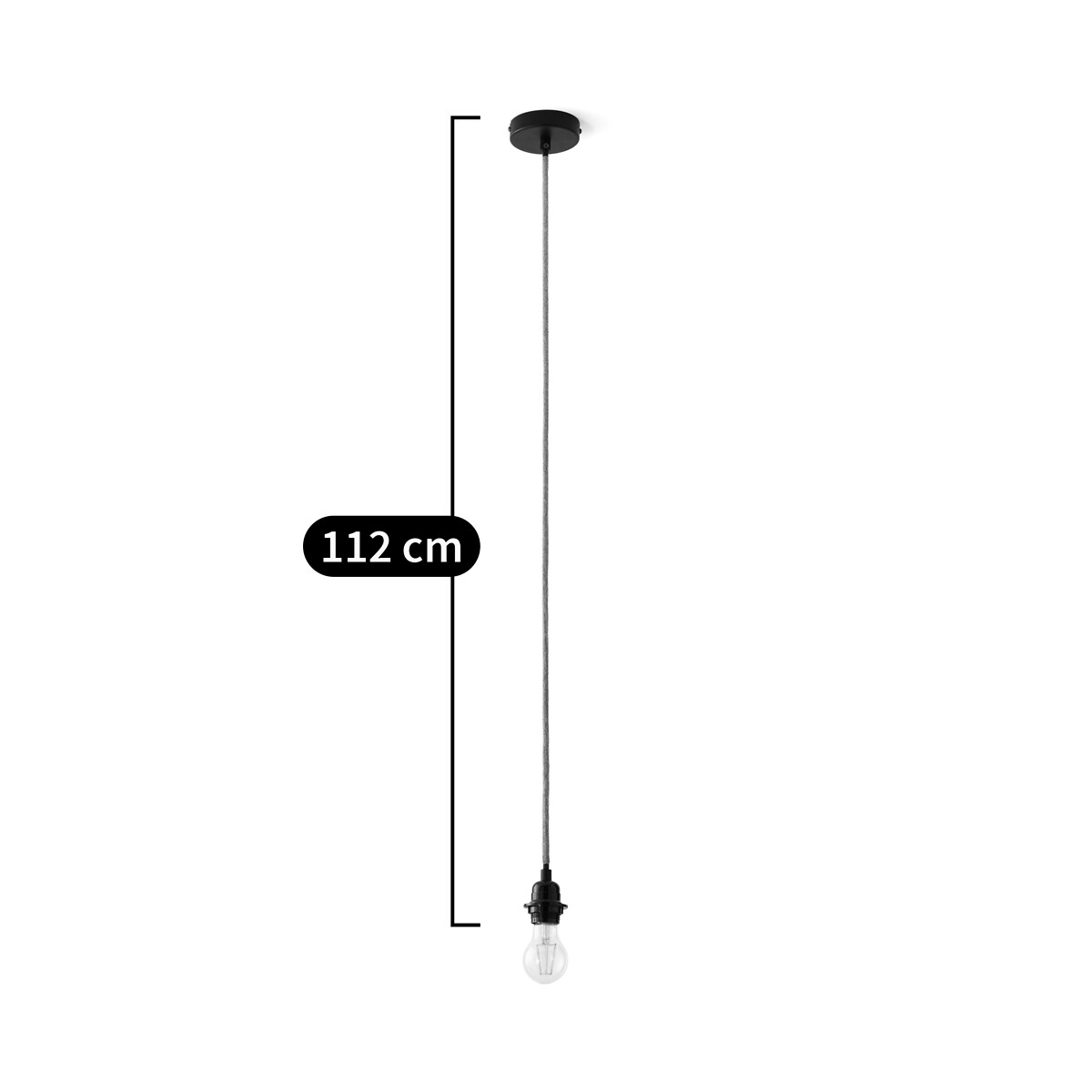 Cable eléctrico para lámpara de techo E27, Baulind natural, LA REDOUTE INTERIEURS