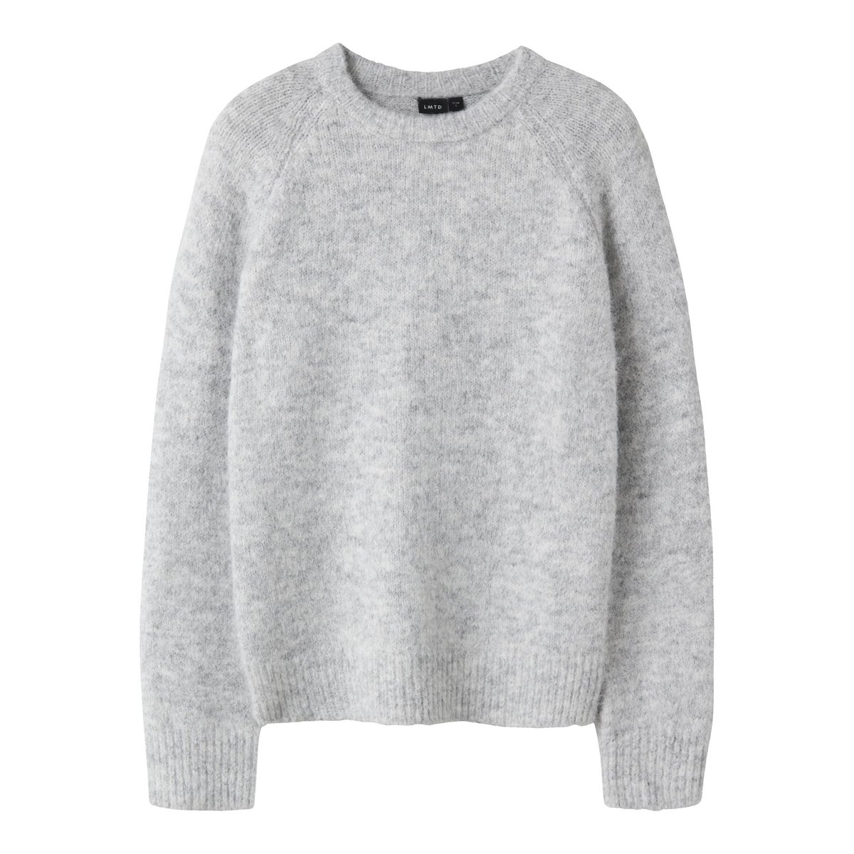 Pull En Maille gris - light grey melange1, NAME IT
