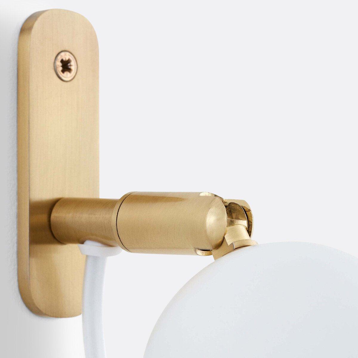 Aplique de pared de metal, Copita blanco, LA REDOUTE INTERIEURS