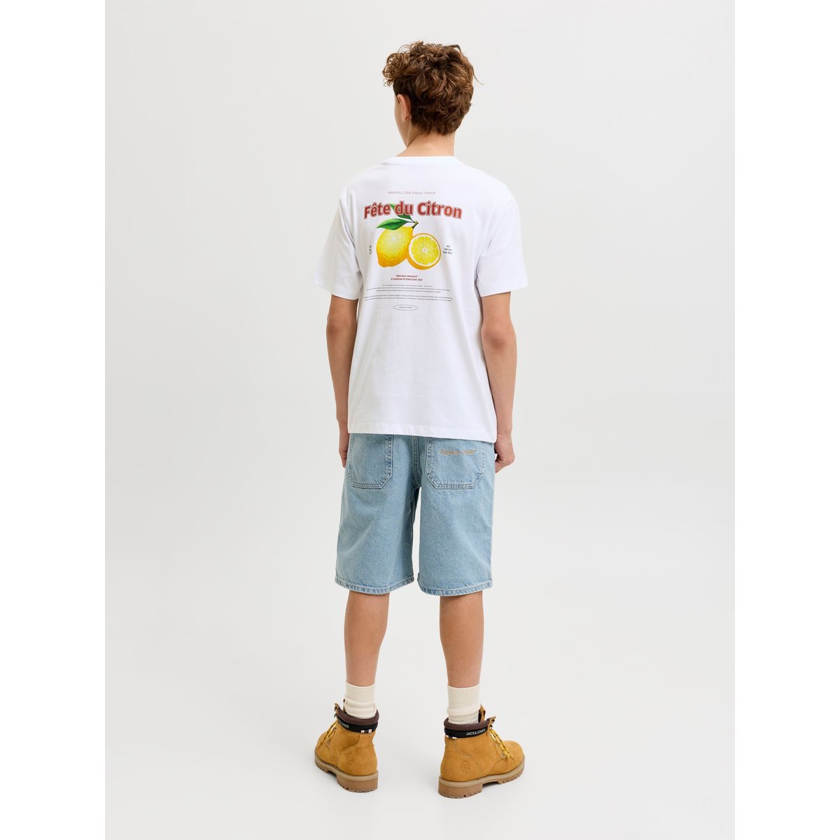 T-Shirt bright white, JACK & JONES JUNIOR