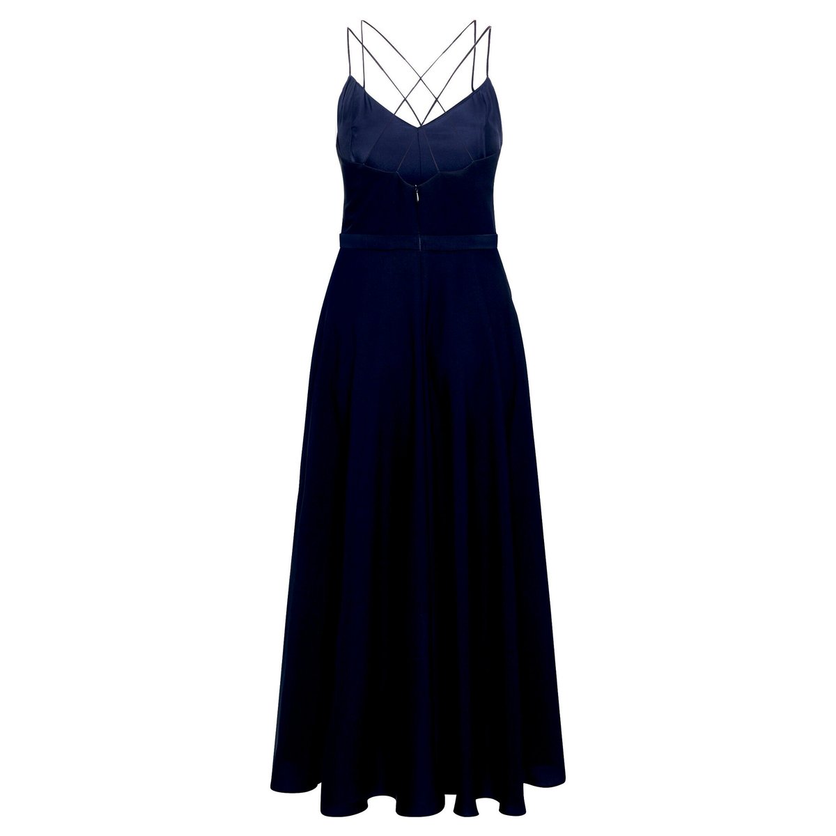 Robe de soirée à volant night sky, VERA MONT