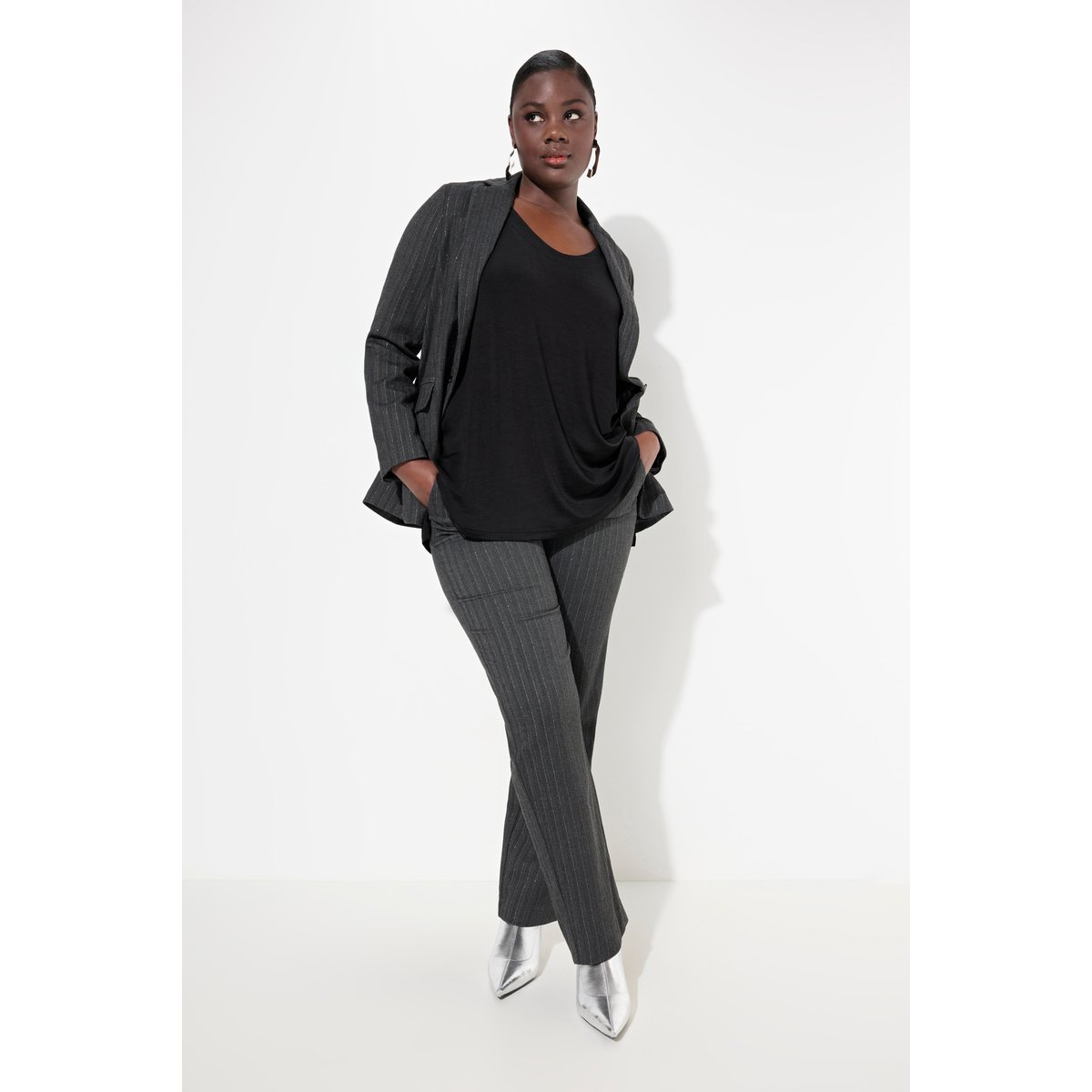 Pantalon gris asphalte, ULLA POPKEN