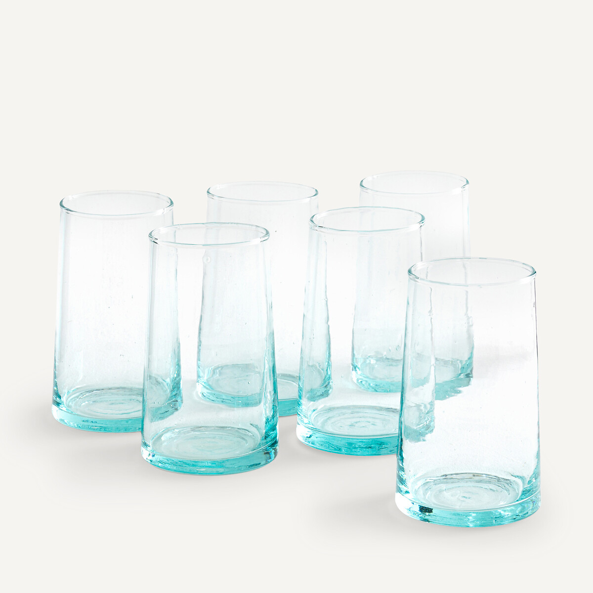 Lot de 6 verres à jus Gimani transparent, AM.PM