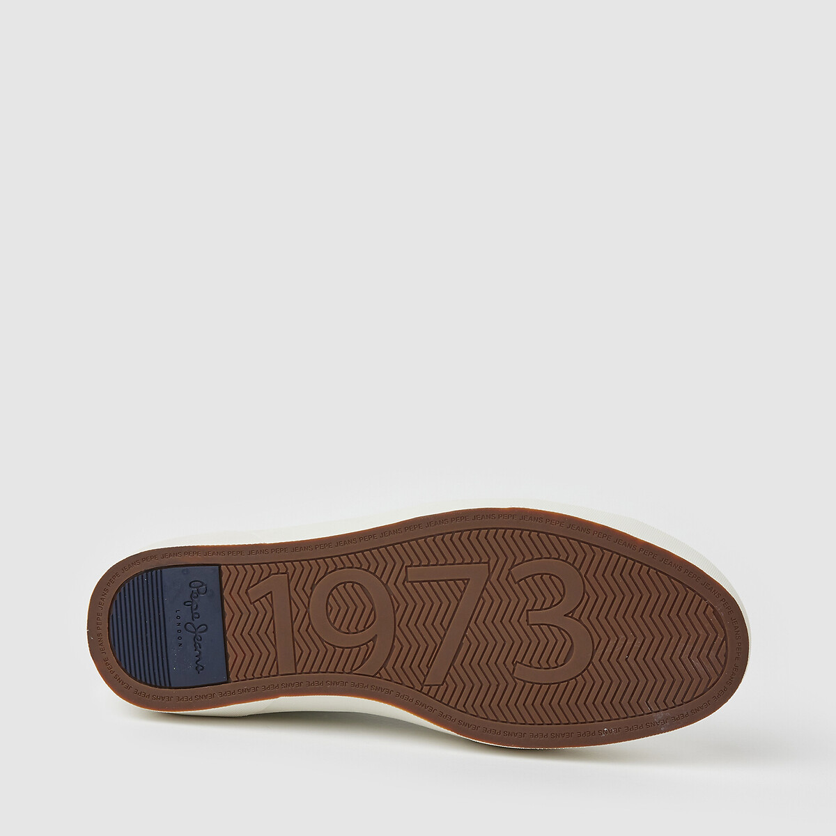 Baskets en cuir YOGI ORIGINAL blanc, PEPE JEANS