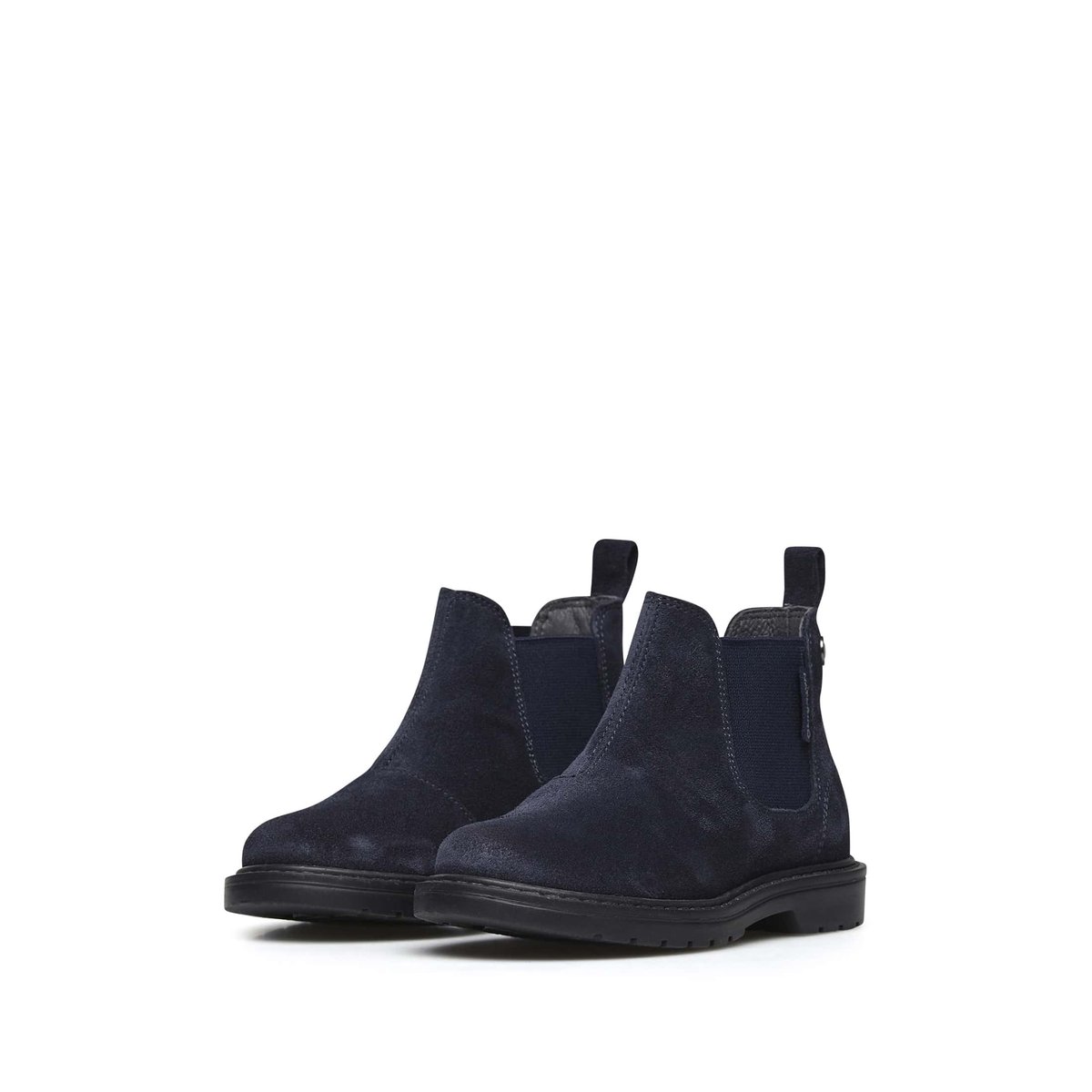 Bottines Chealsea En Suède Piccadilly marine, NATURINO