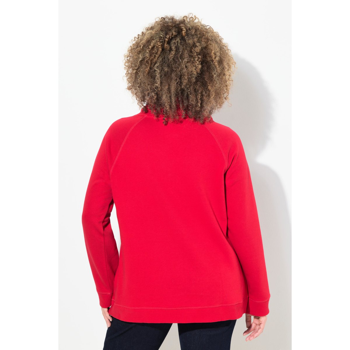 Sweat-shirt à col montant et manches longues salsa, ULLA POPKEN