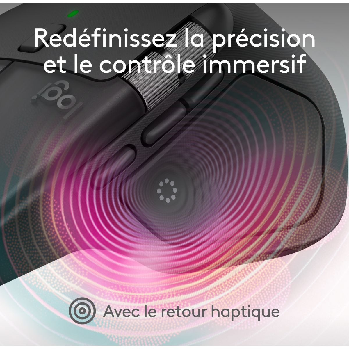 Souris sans fil rechargeable Souris sans fil rechargeable MX Master 4 graphite + 2 mois Adobe couleur unique, LOGITECH