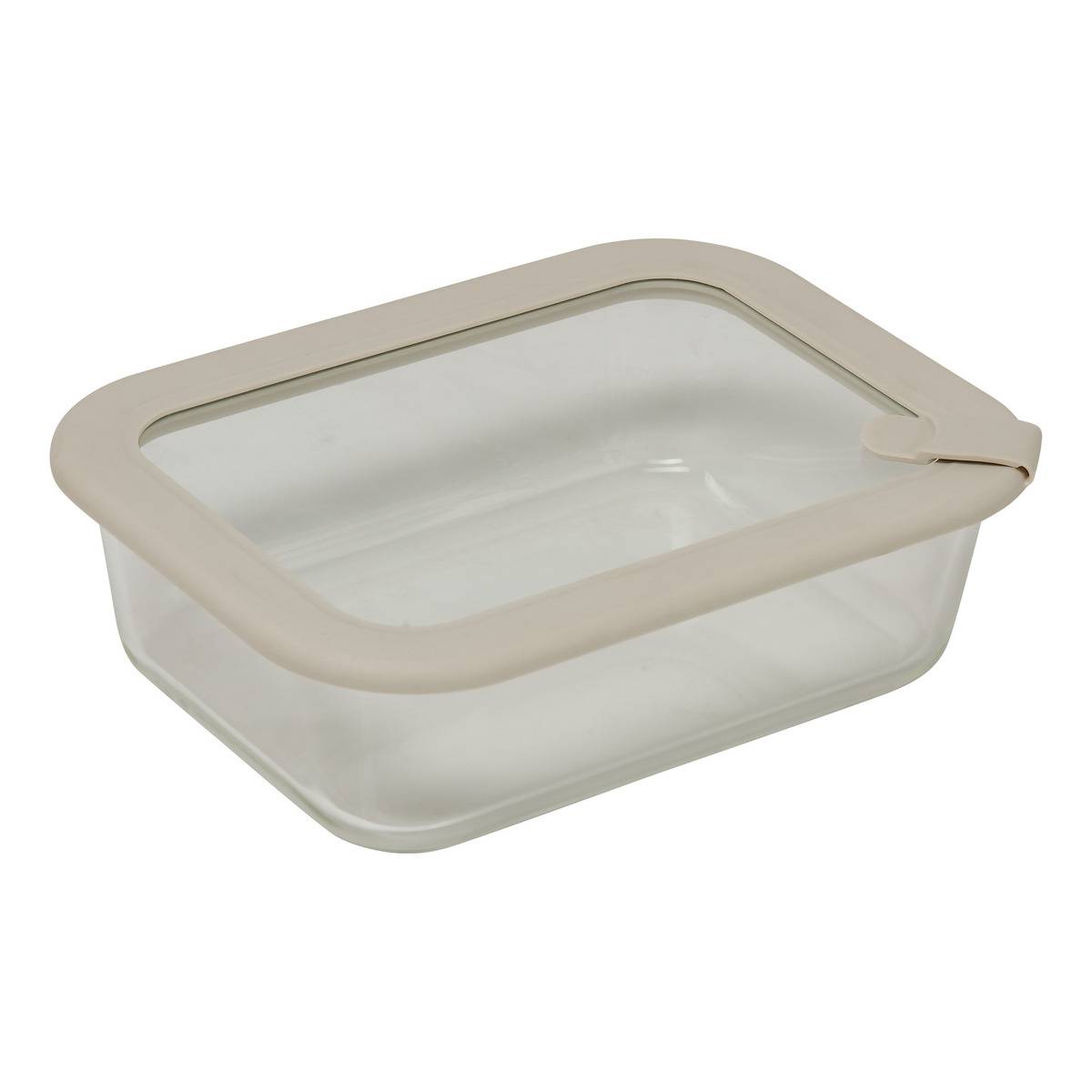 Boîte de conservation en verre 0,95L SILEAT transparent, 5FIVE SIMPLY SMART