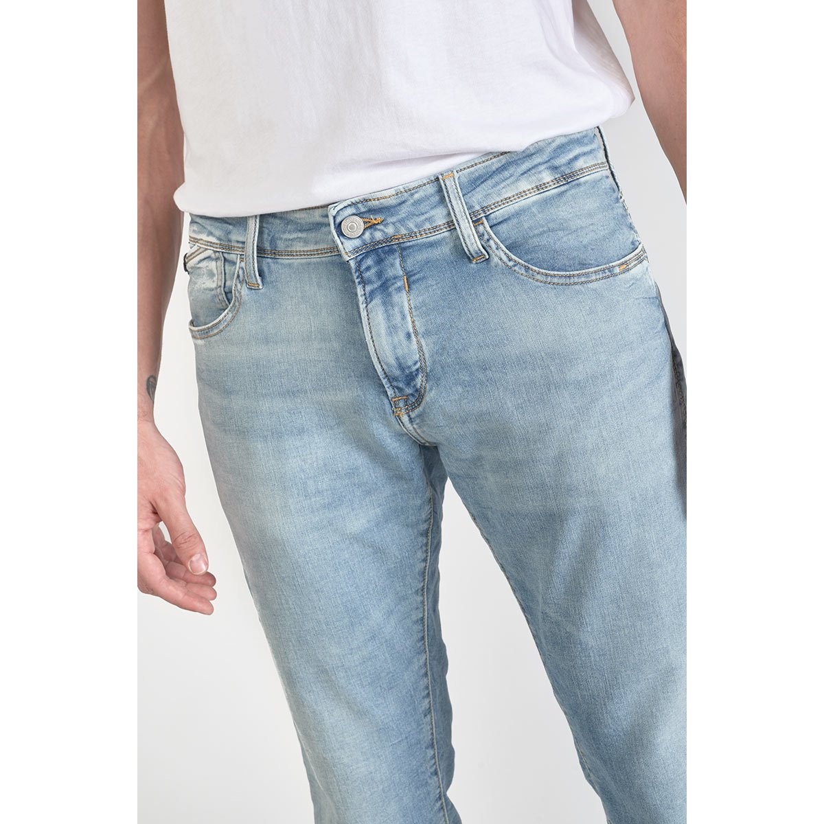 Jeans slim BLUE JOGG 700/11, longueur 34 blue, LE TEMPS DES CERISES
