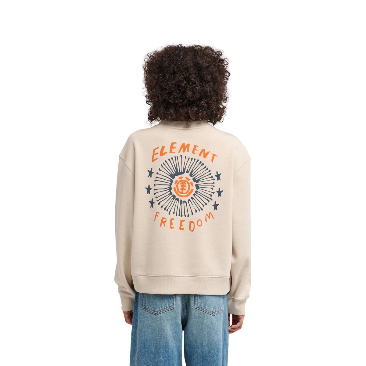 Sweat DANDELION beige oat milk, ELEMENT