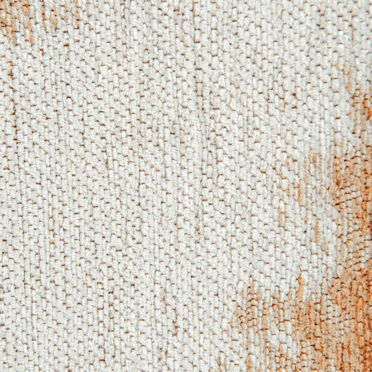 Tapis intérieur extérieur, PAINTBALL jaune ocre sur fond blanc, RECOLLECTION