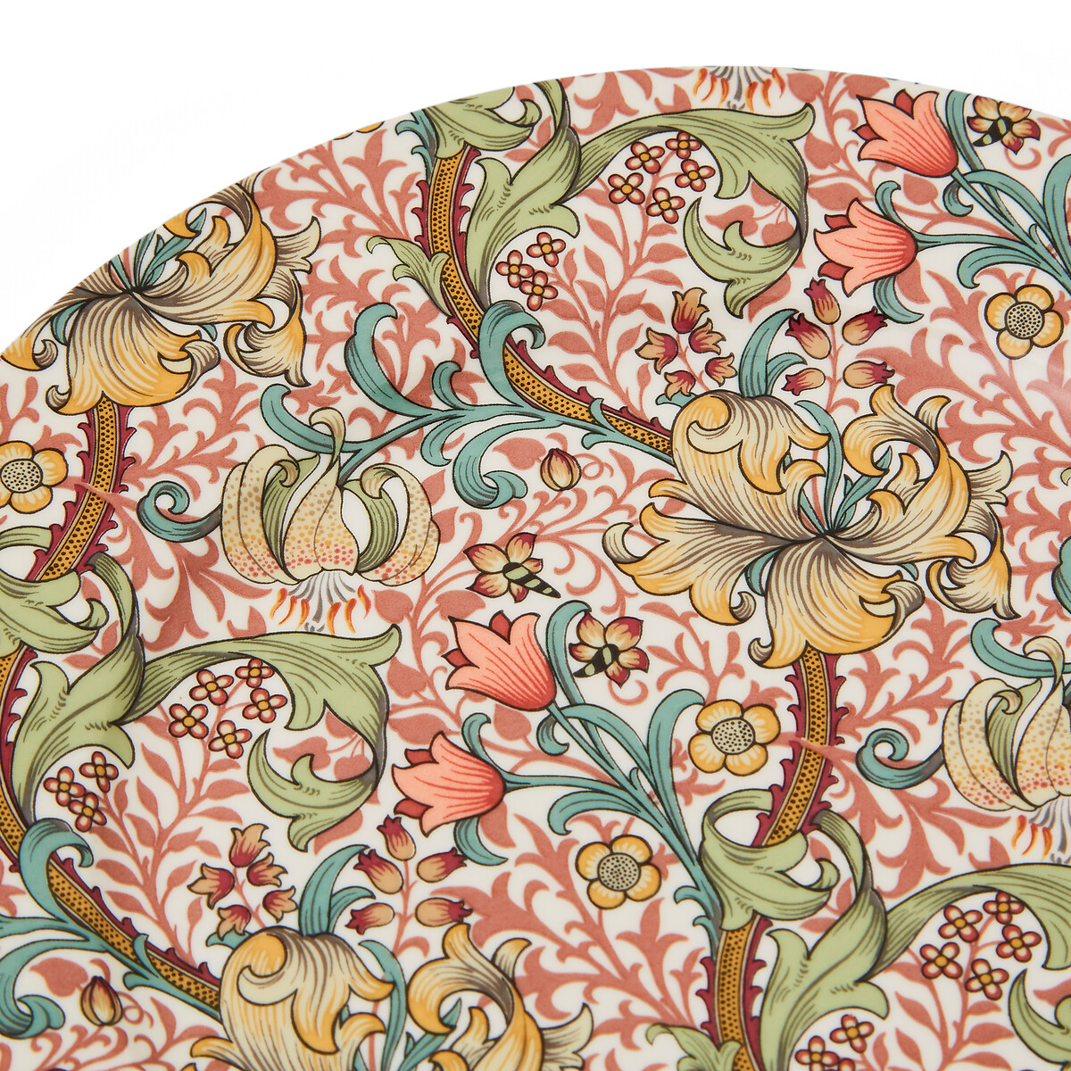 Set of 4 Morris & Co. Assorted Dessert Plates multi-coloured, MORRIS & CO.