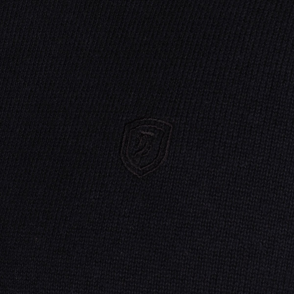 Pull col rond essentiel noir, SHILTON