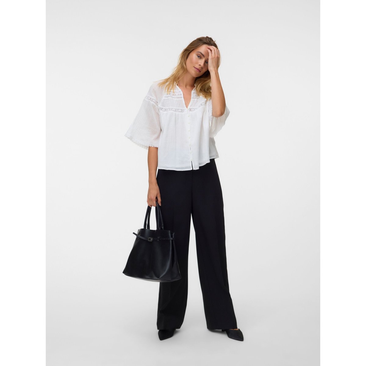Top snow white, VERO MODA
