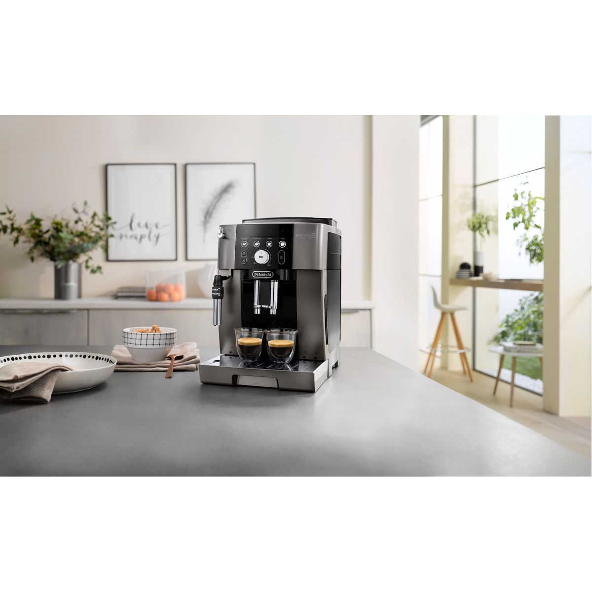 Expresso Broyeur Magnifica S Smart FEB2533.TB noir, DELONGHI