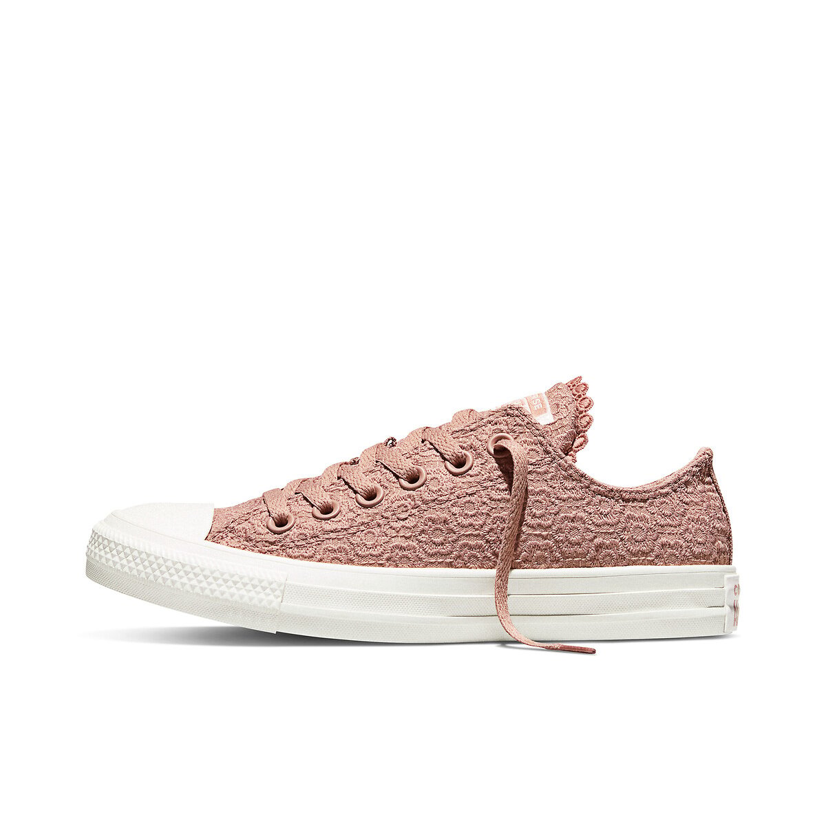 Chuck Taylor All Ox Crochet Trainers dusty pink, CONVERSE