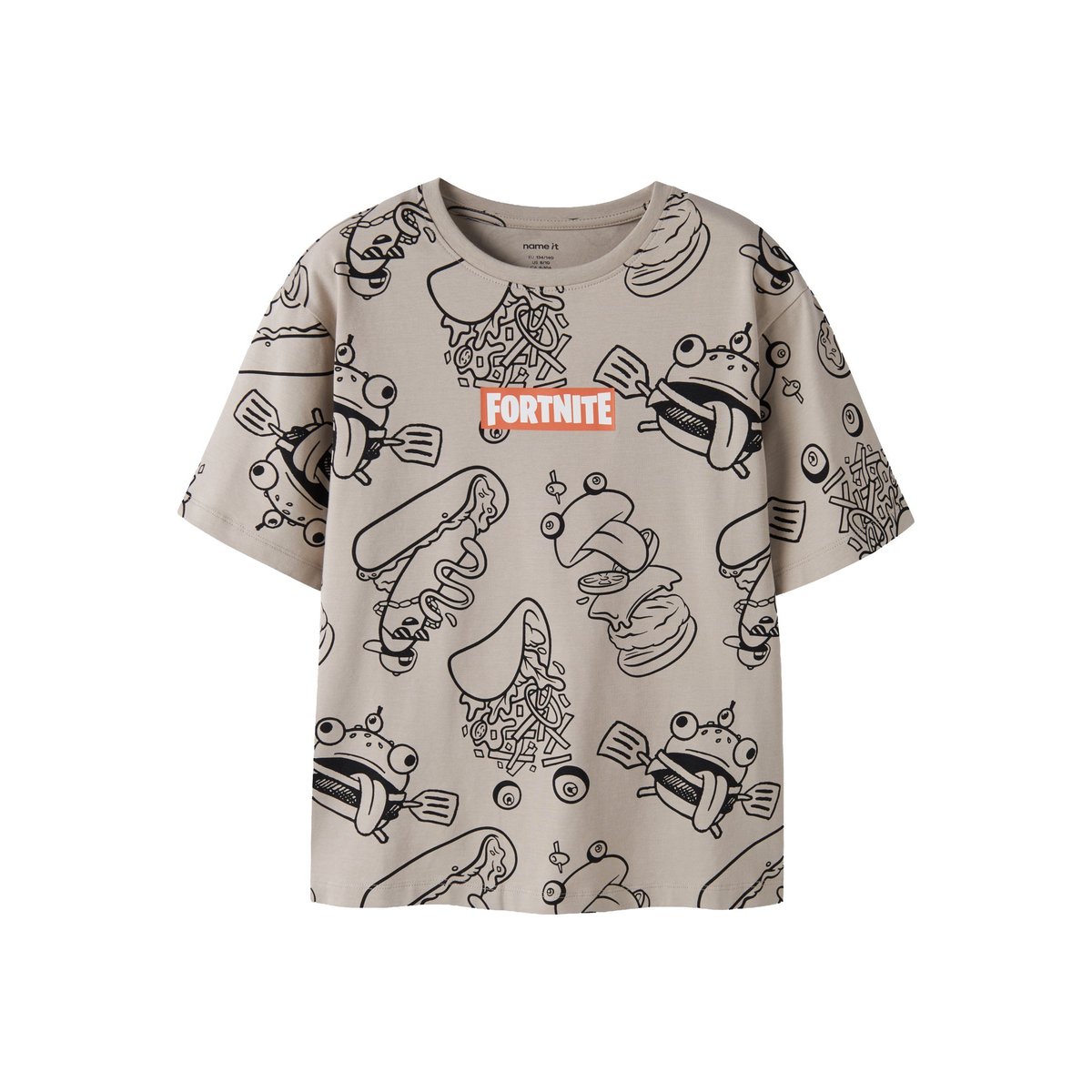 T-Shirt marron - island fossil1, NAME IT